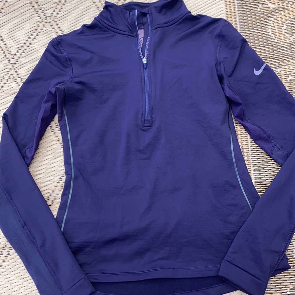 Nike Women's Long Sleeve Top - Purple